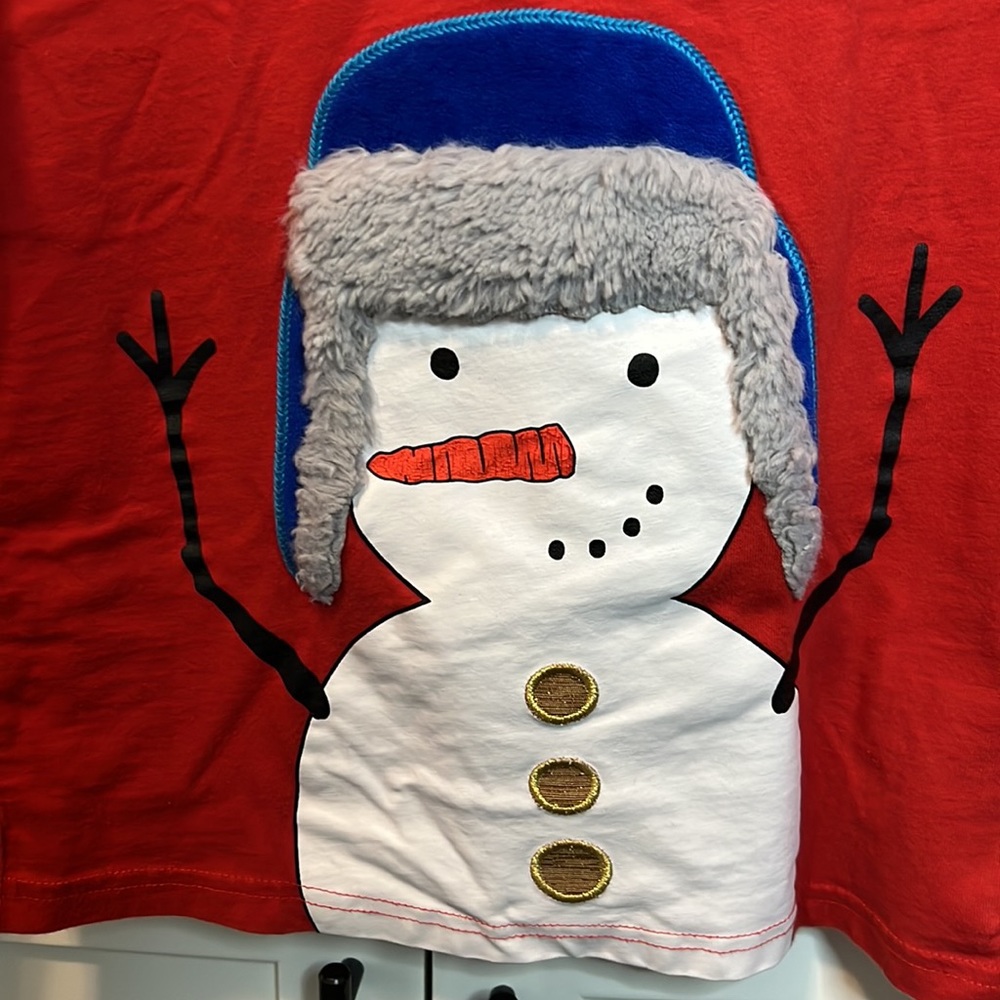 Mini boden boy’s Christmas shirt